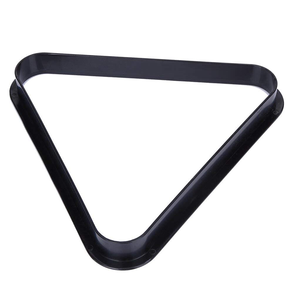 JBB Pool and Snooker Table Plastic Frame for 52.5MM Pool Balls, Triangle in Black Color - Image 2