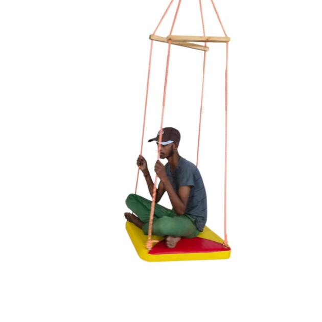 M S Device Durable Disc Swing & Platform Swing for Fun, Therapy, and Balance Training – Perfect for Indoor & Outdoor Use (Pack of 2)