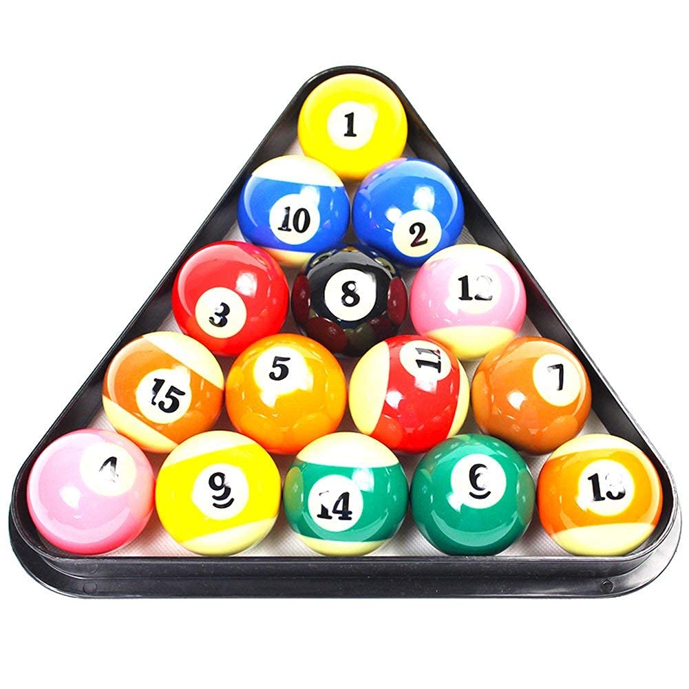 JBB Pool and Snooker Table Plastic Frame for 52.5MM Pool Balls, Triangle in Black Color - Image 3
