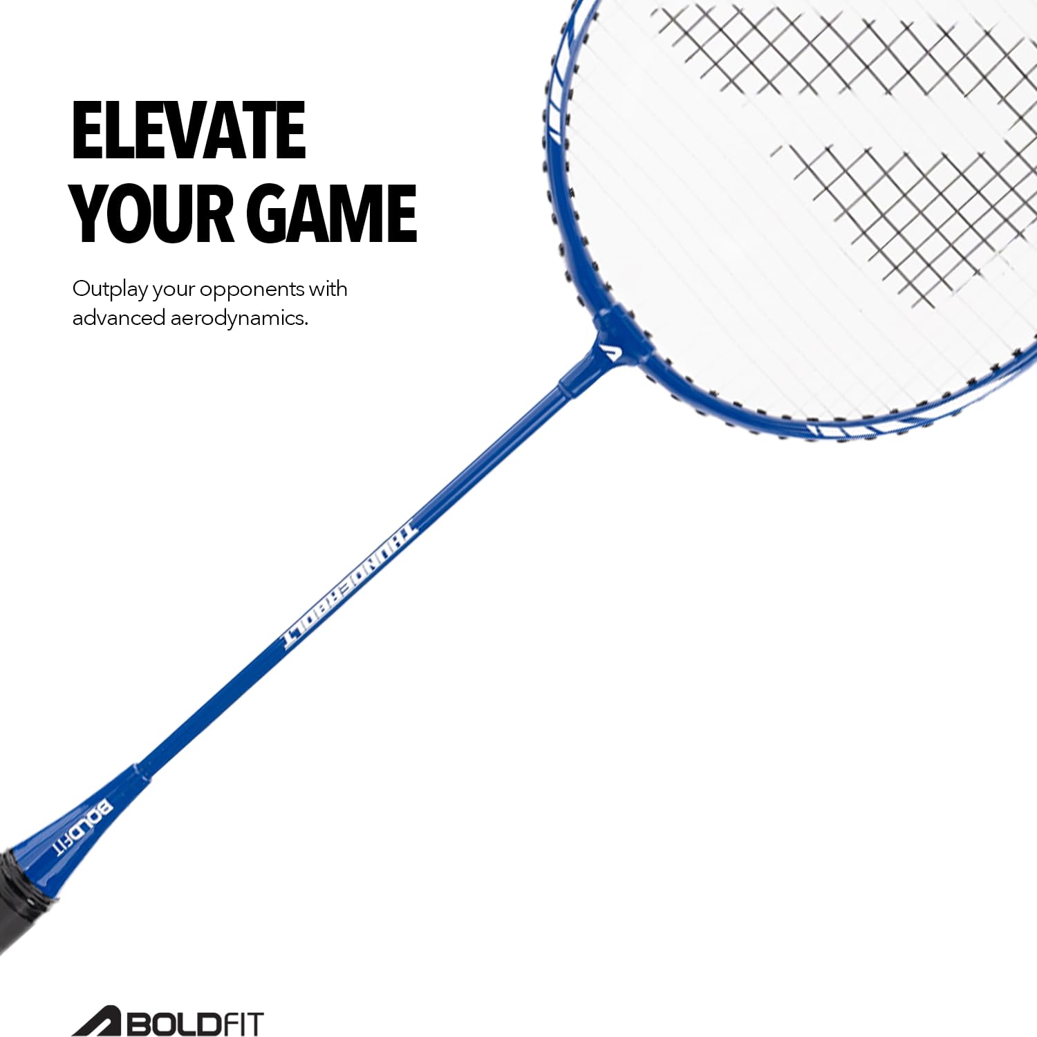 Badminton Racket Combo for Beginners Adults Aluminium Shuttle Bat with Full Cover Bag Badminton Racquet for Practice & Match Lightweight 100gm with Grip Handle Shuttle Racket 1 Pair BlueOrange