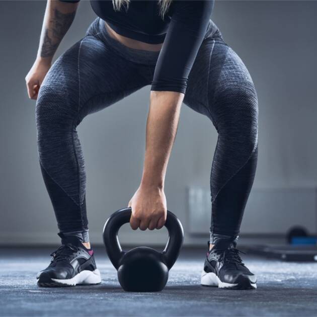 FitBox Sports Intruder 5 Kg Kettlebell Strength and Cardio Training Weights (Black)