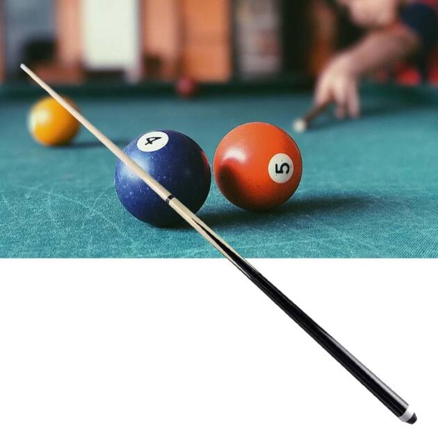 Toys N Smile Mini Billard Pool Cue Sticks - 63cm Length/ 1.2cm Tipsize for Bigners Small Snooker Billard Table