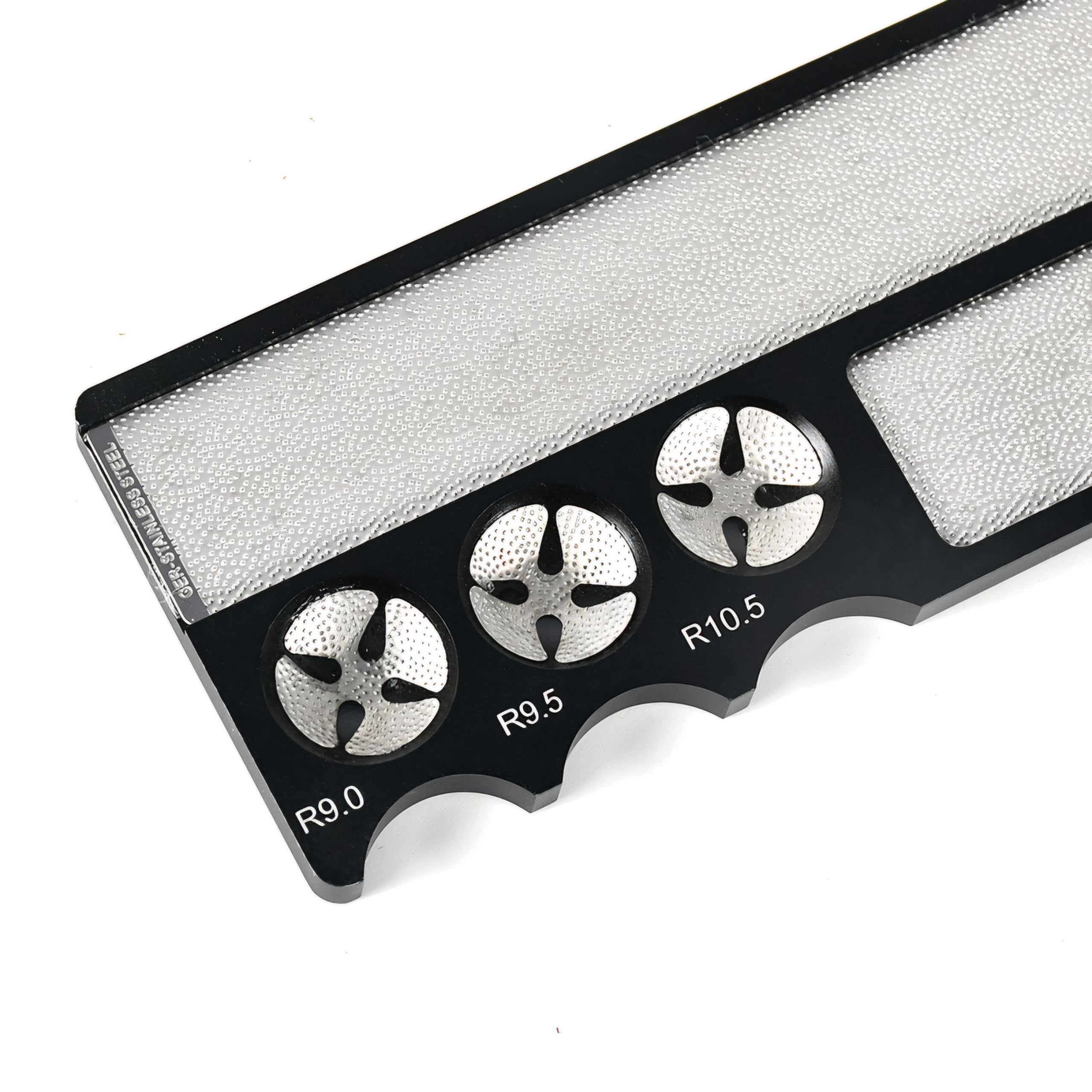RUP Billiard Pool Cue Tip Shaper, 4-in-1 Aluminium Repair Tool with Burnisher, Black - Image 4