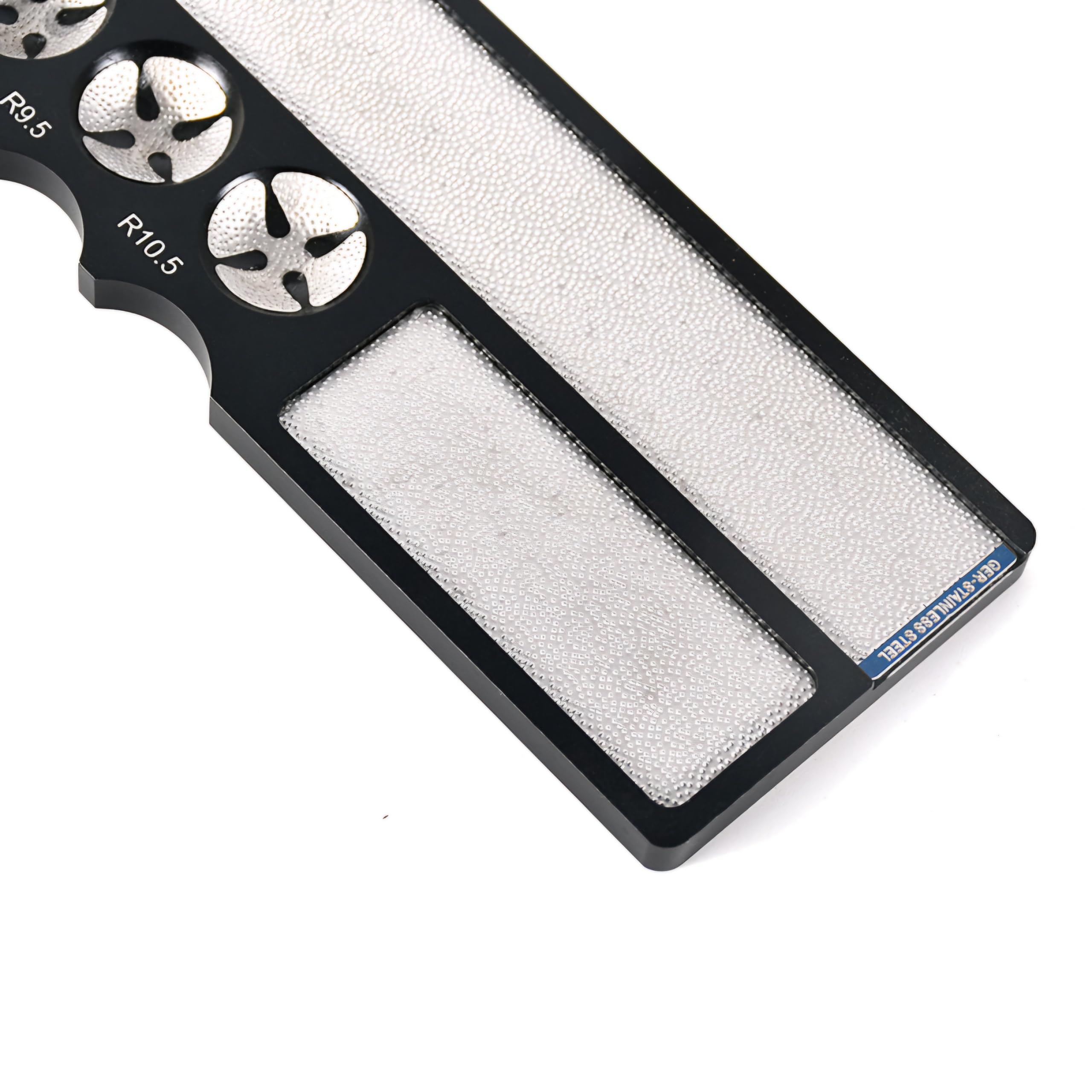 RUP Billiard Pool Cue Tip Shaper, 4-in-1 Aluminium Repair Tool with Burnisher, Black - Image 3
